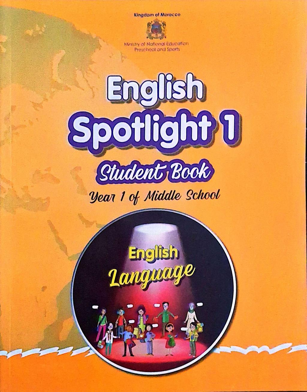 Spotlight 1 textbook cover